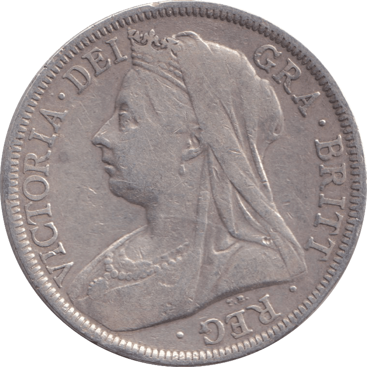 1901 HALFCROWN ( FINE ) - HALFCROWN - Cambridgeshire Coins