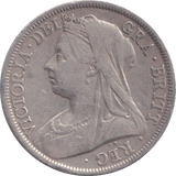 1901 HALFCROWN ( FINE ) - HALFCROWN - Cambridgeshire Coins