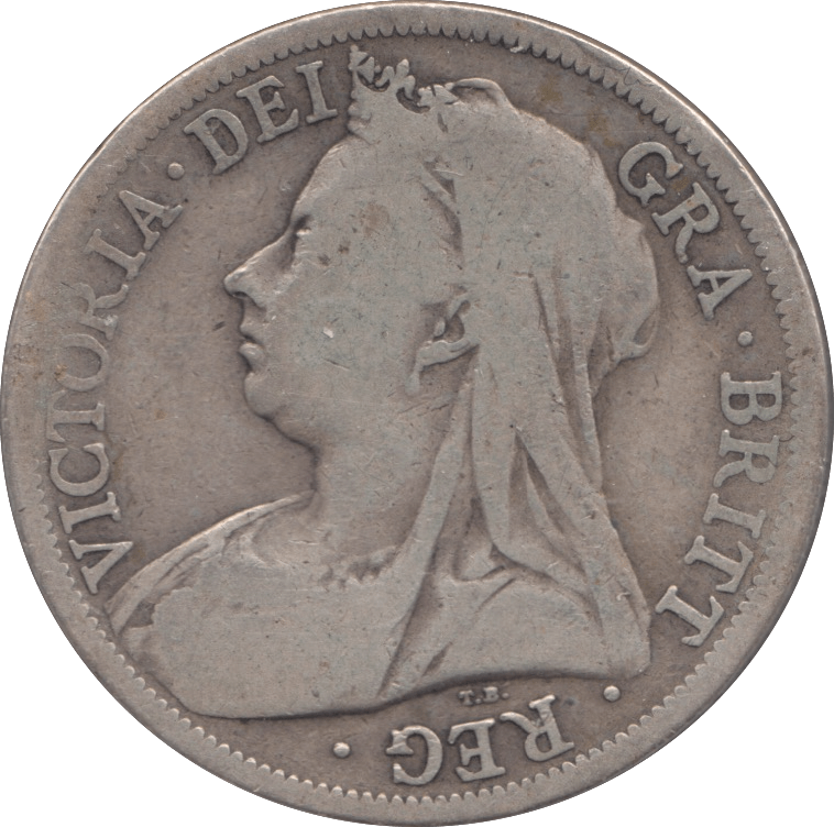 1901 HALFCROWN ( FINE ) - HALFCROWN - Cambridgeshire Coins