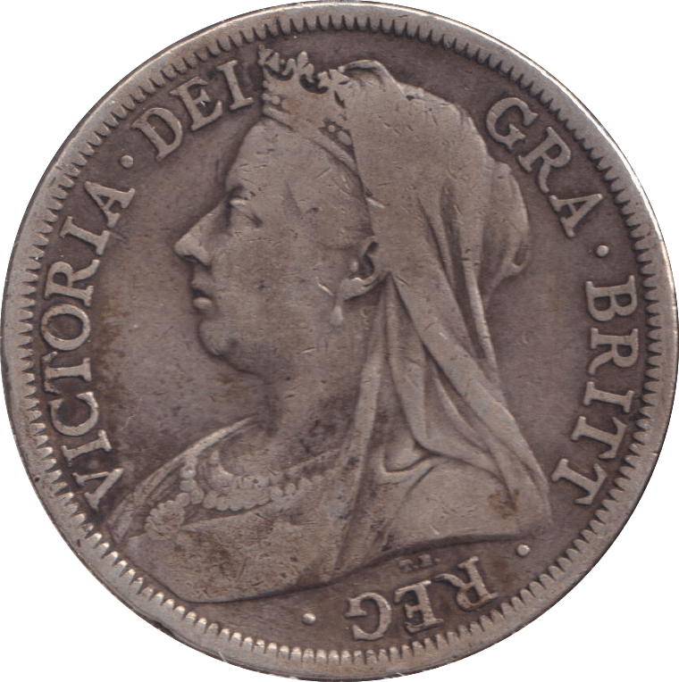 1901 HALFCROWN ( FINE ) - WORLD COINS - Cambridgeshire Coins