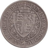 1901 HALFCROWN ( GF ) - HALFCROWN - Cambridgeshire Coins