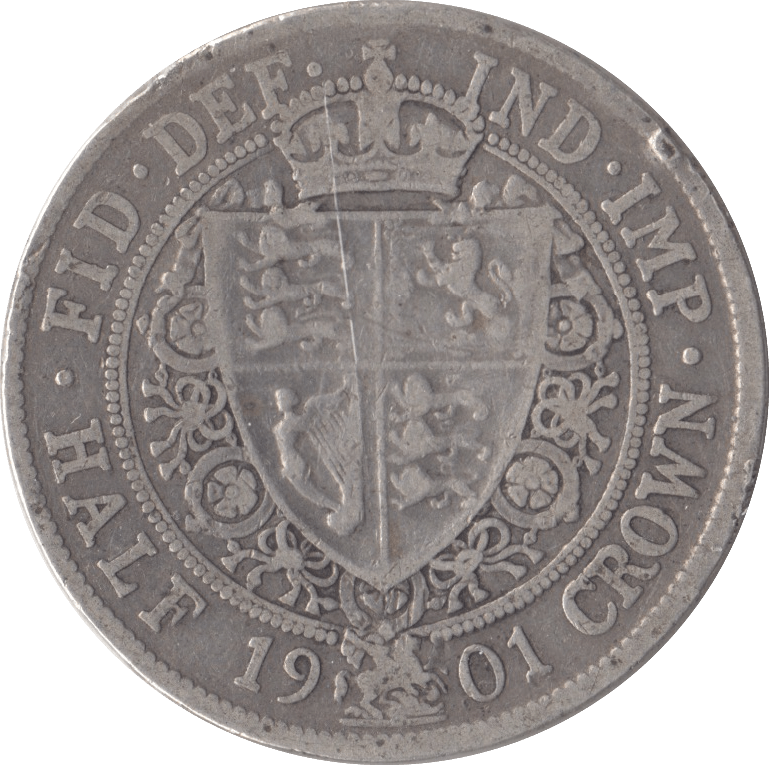 1901 HALFCROWN ( GF ) - HALFCROWN - Cambridgeshire Coins