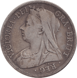 1901 HALFCROWN ( GF ) - HALFCROWN - Cambridgeshire Coins