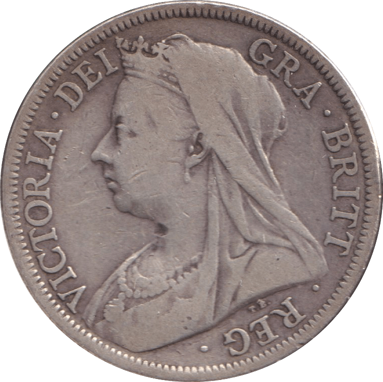 1901 HALFCROWN ( GF ) - HALFCROWN - Cambridgeshire Coins