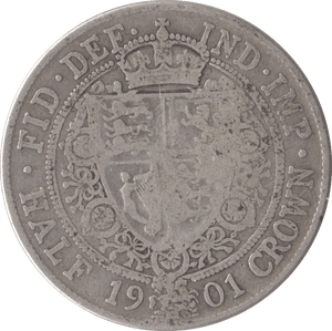 1901 HALFCROWN ( NF ) - HALFCROWN - Cambridgeshire Coins
