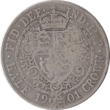 1901 HALFCROWN ( NF ) - HALFCROWN - Cambridgeshire Coins