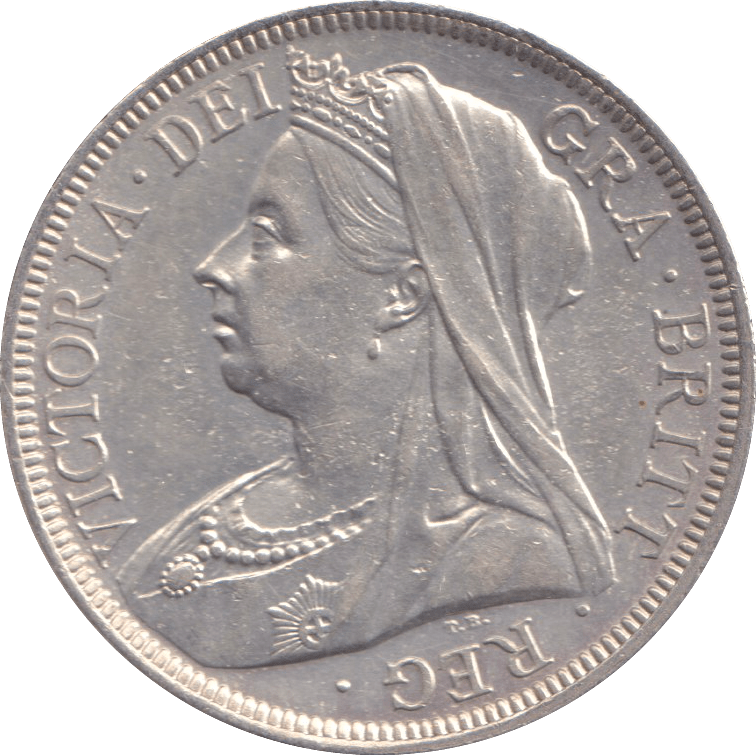 1901 HALFCROWN ( UNC ) - HALFCROWN - Cambridgeshire Coins