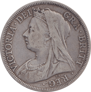 1901 HALFCROWN ( VF ) - HALFCROWN - Cambridgeshire Coins