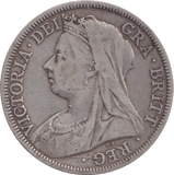 1901 HALFCROWN ( VF ) - HALFCROWN - Cambridgeshire Coins