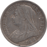 1901 HALFCROWN ( VF ) - HALFCROWN - Cambridgeshire Coins