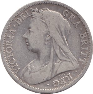 1901 HALFCROWN VICTORIA ( FINE ) - HALFCROWN - Cambridgeshire Coins