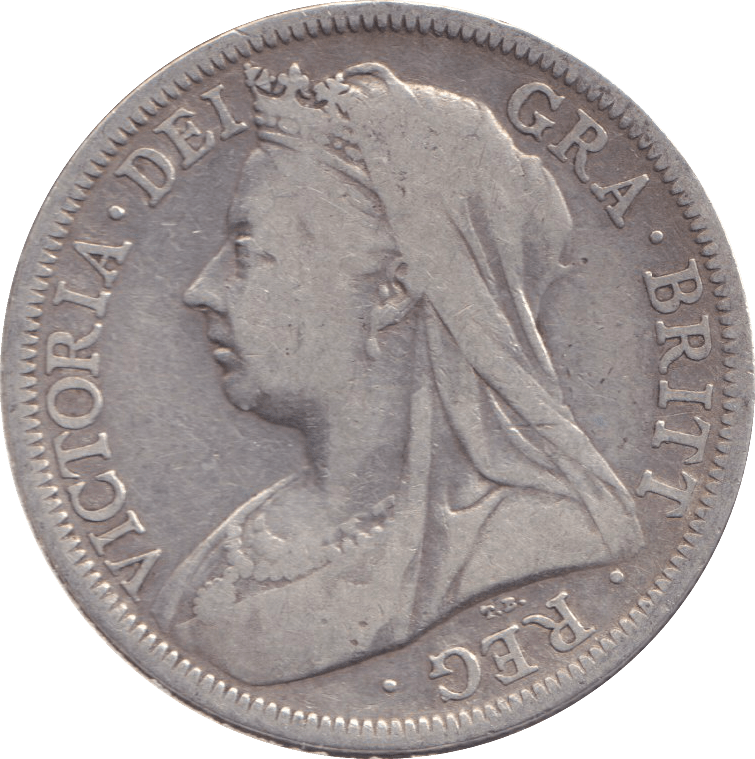 1901 HALFCROWN VICTORIA ( FINE ) - HALFCROWN - Cambridgeshire Coins