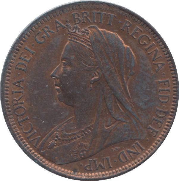 1901 HALFPENNY ( GVF ) - HALFPENNY - Cambridgeshire Coins