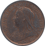 1901 HALFPENNY ( GVF ) - HALFPENNY - Cambridgeshire Coins
