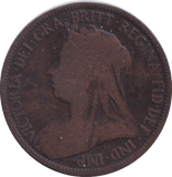 1901 HALFPENNY ( NF ) - HALFPENNY - Cambridgeshire Coins