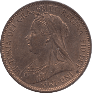 1901 HALFPENNY ( UNC ) - Halfpenny - Cambridgeshire Coins