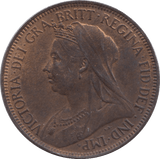 1901 HALFPENNY ( UNC ) - Halfpenny - Cambridgeshire Coins