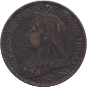 1901 HALFPENNY ( VF ) - Halfpenny - Cambridgeshire Coins