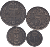 1901 MAUNDY SET VICTORIA - Maundy Set - Cambridgeshire Coins