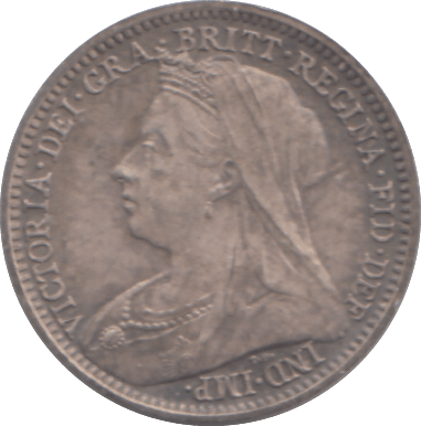 1901 MAUNDY THREE PENCE ( UNC ) 2 - MAUNDY THREEPENCE - Cambridgeshire Coins