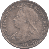 1901 MAUNDY THREE PENCE ( UNC ) 2 - MAUNDY THREEPENCE - Cambridgeshire Coins