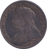 1901 MAUNDY THREEPENCE ( GF ) - MAUNDY TWOPENCE - Cambridgeshire Coins