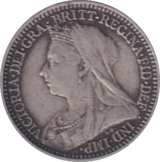 1901 MAUNDY TWOPENCE (VF) - MAUNDY TWOPENCE - Cambridgeshire Coins