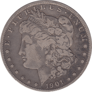 1901 O SILVER MORGAN DOLLAR USA - SILVER WORLD COINS - Cambridgeshire Coins