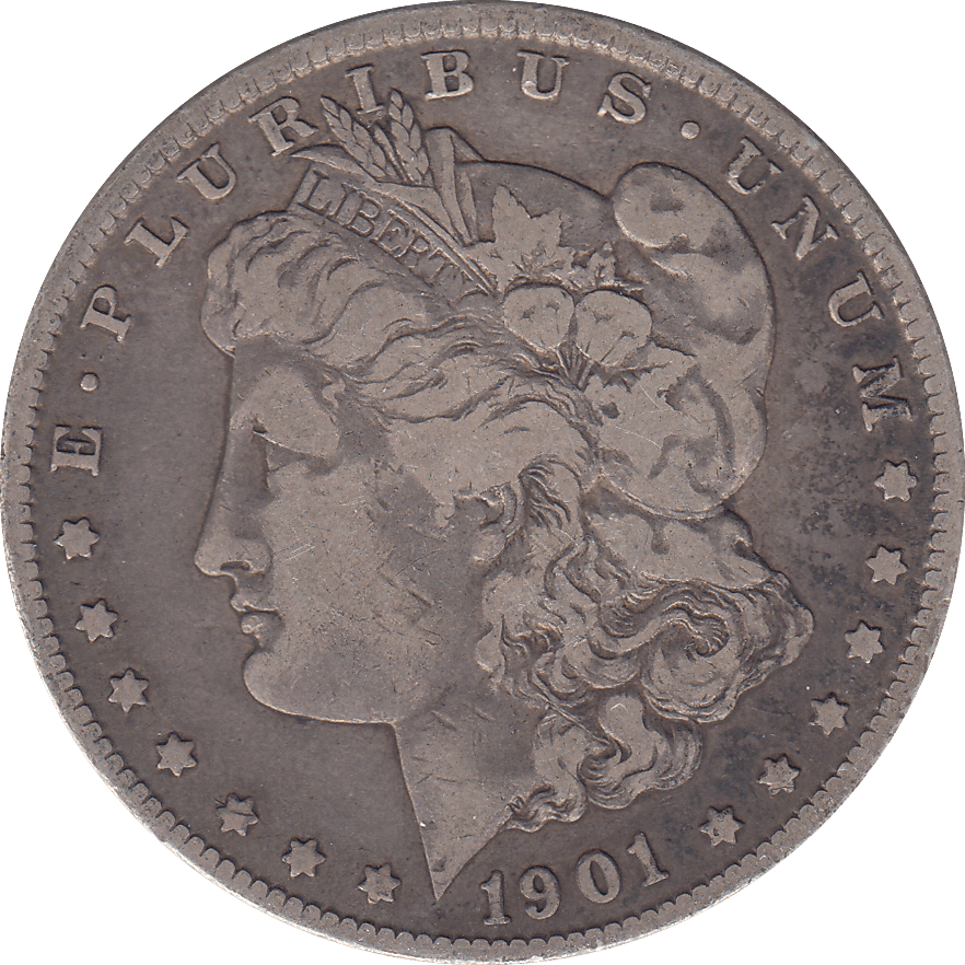 1901 O SILVER MORGAN DOLLAR USA - SILVER WORLD COINS - Cambridgeshire Coins