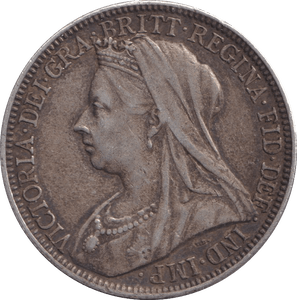 1901 ONE FLORIN ( VF ) - FLORIN - Cambridgeshire Coins