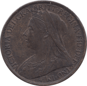 1901 PENNY ( AUNC ) - PENNY - Cambridgeshire Coins