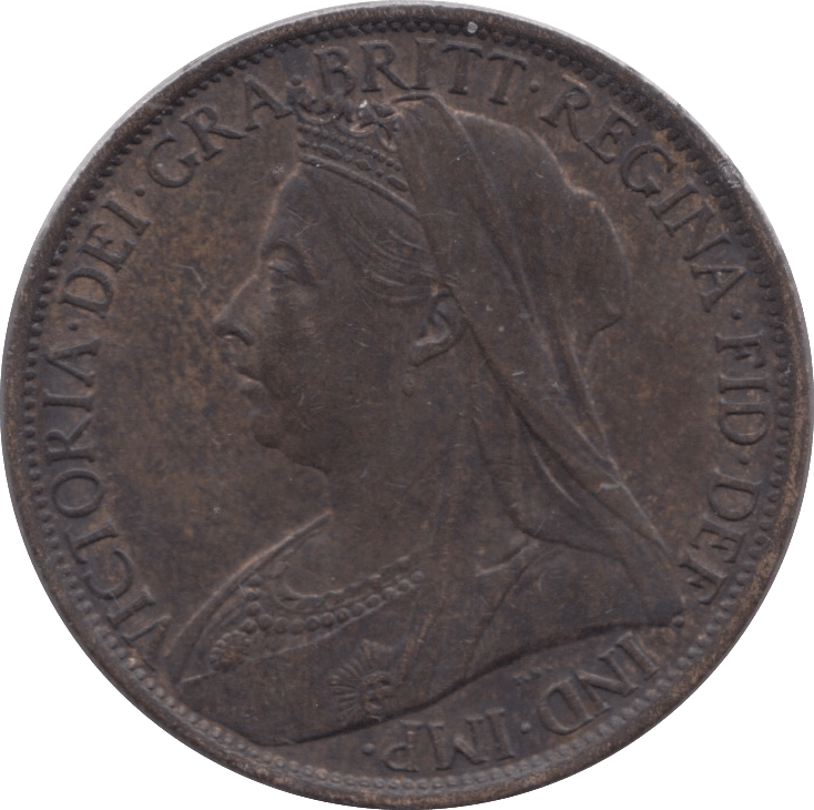 1901 PENNY ( AUNC ) - PENNY - Cambridgeshire Coins