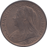 1901 PENNY ( AUNC ) - PENNY - Cambridgeshire Coins
