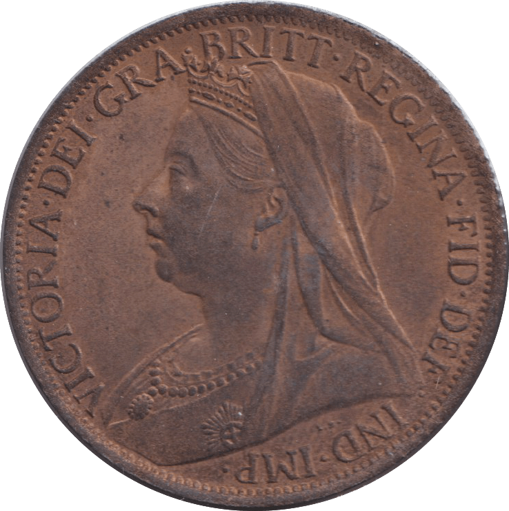 1901 PENNY ( AUNC ) - PENNY - Cambridgeshire Coins