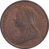 1901 PENNY ( AUNC ) - PENNY - Cambridgeshire Coins