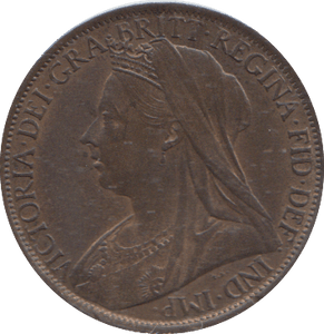 1901 PENNY ( EF ) - PENNY - Cambridgeshire Coins