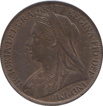 1901 PENNY ( EF ) - PENNY - Cambridgeshire Coins