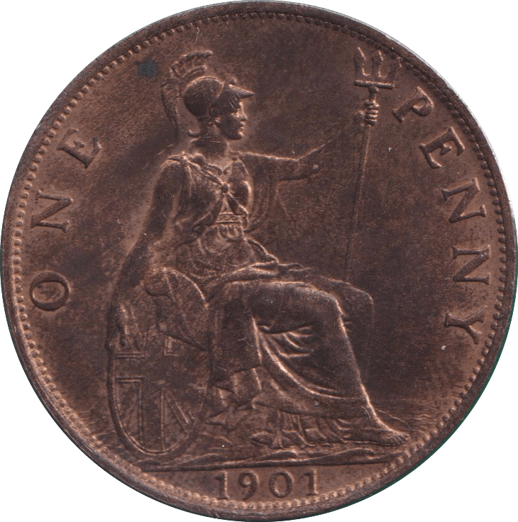 1901 PENNY ( EF ) - PENNY - Cambridgeshire Coins