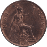 1901 PENNY ( EF ) - PENNY - Cambridgeshire Coins