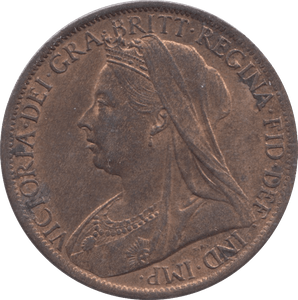 1901 PENNY ( EF ) - PENNY - Cambridgeshire Coins