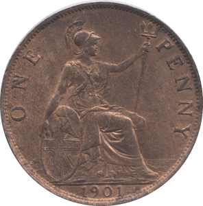 1901 PENNY ( EF ) - PENNY - Cambridgeshire Coins
