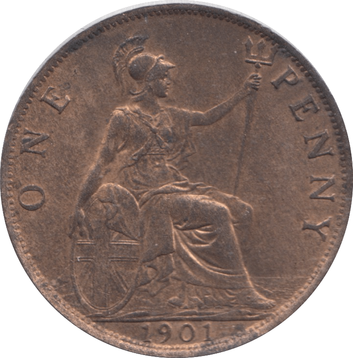 1901 PENNY ( EF ) - PENNY - Cambridgeshire Coins