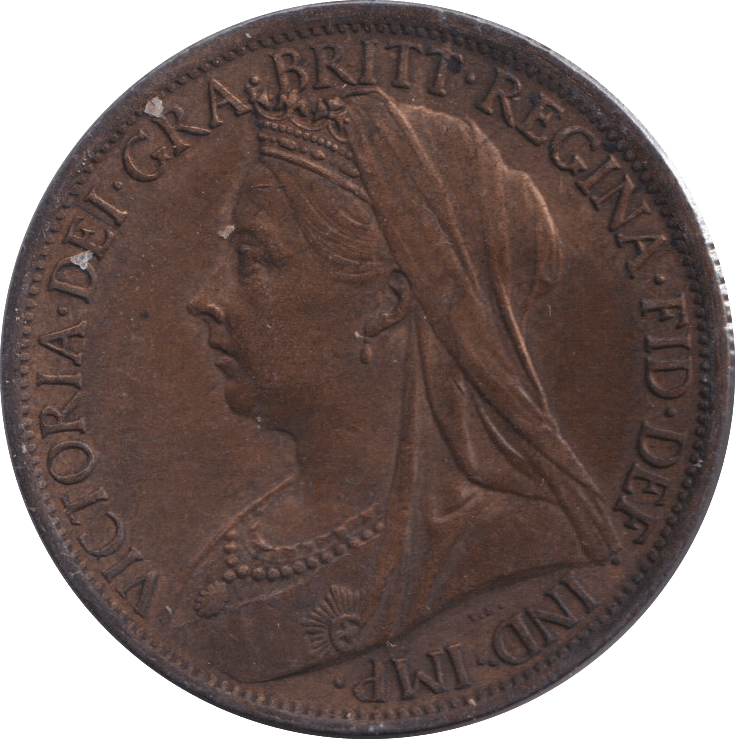 1901 PENNY ( GVF ) - PENNY - Cambridgeshire Coins
