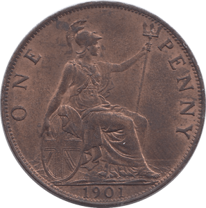 1901 PENNY ( UNC ) - Penny - Cambridgeshire Coins