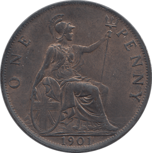 1901 PENNY ( UNC ) - Penny - Cambridgeshire Coins
