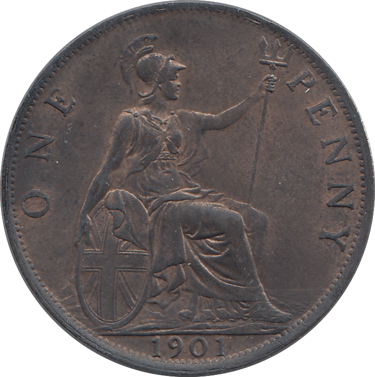 1901 PENNY ( UNC ) - Penny - Cambridgeshire Coins