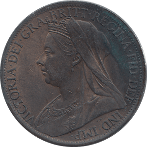 1901 PENNY ( UNC ) - Penny - Cambridgeshire Coins