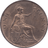 1901 PENNY ( UNC ) - PENNY - Cambridgeshire Coins