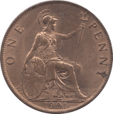 1901 PENNY ( UNC ) - PENNY - Cambridgeshire Coins