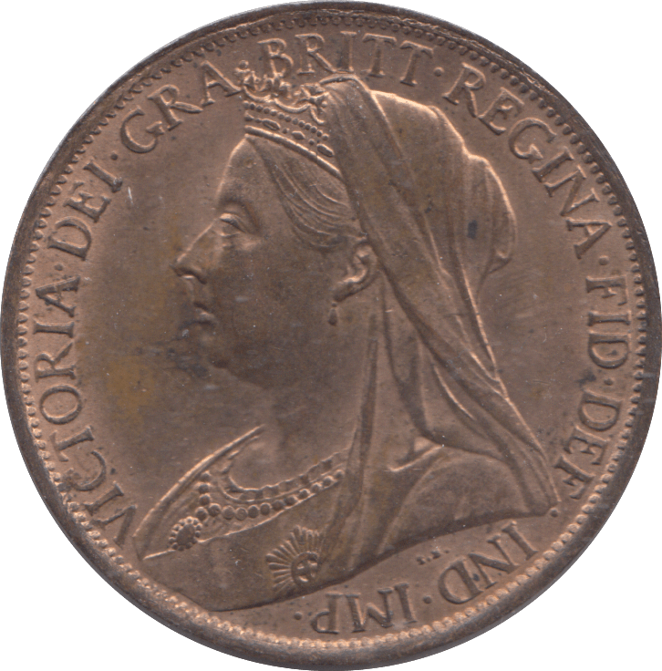 1901 PENNY ( UNC ) - PENNY - Cambridgeshire Coins